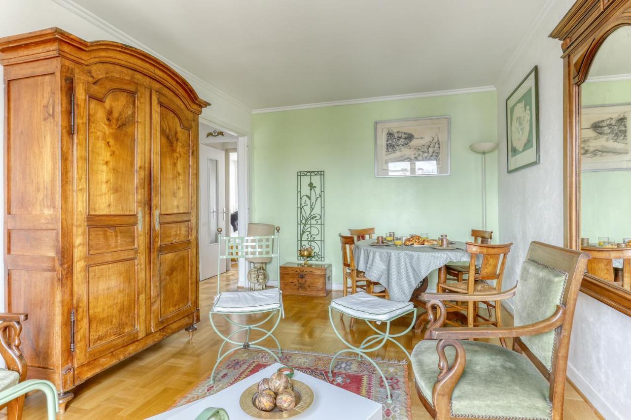 Large And Bright 2 Bdrs Flat With View - Paris 20 Exterior foto