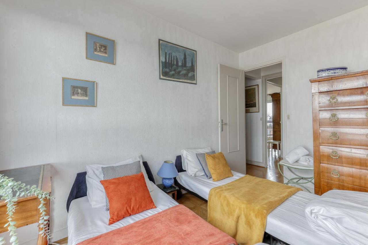 Large And Bright 2 Bdrs Flat With View - Paris 20 Exterior foto