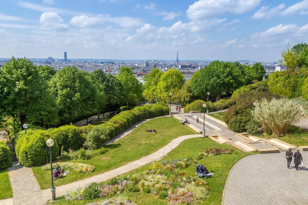 Large And Bright 2 Bdrs Flat With View - Paris 20 Exterior foto